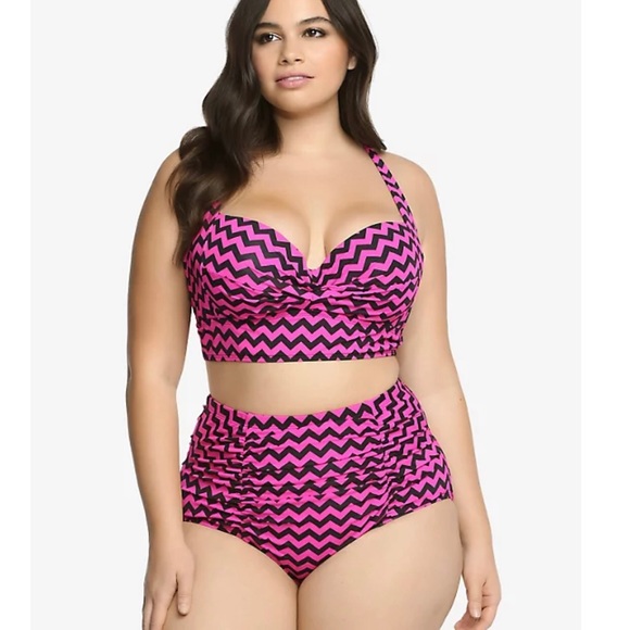 torrid Other - Torrid Chevron Print Bikini Top and Bottom